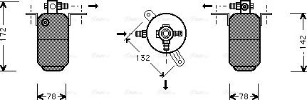 Ava Quality Cooling MS D005 - Изсушител, климатизация vvparts.bg