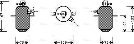 Ava Quality Cooling MS D007 - Изсушител, климатизация vvparts.bg