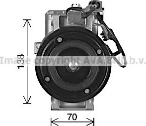 Ava Quality Cooling MSK759 - Компресор, климатизация vvparts.bg