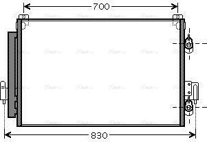 Ava Quality Cooling MT5178D - Кондензатор, климатизация vvparts.bg