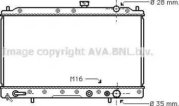 Ava Quality Cooling MT 2030 - Радиатор, охлаждане на двигателя vvparts.bg