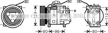 Ava Quality Cooling MZ K202 - Компресор, климатизация vvparts.bg