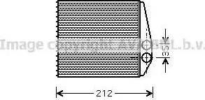 Ava Quality Cooling OL 6354 - Топлообменник, отопление на вътрешното пространство vvparts.bg