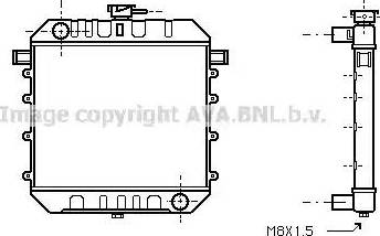 Ava Quality Cooling OL 2092 - Радиатор, охлаждане на двигателя vvparts.bg