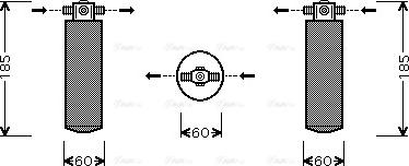 Ava Quality Cooling OL D393 - Изсушител, климатизация vvparts.bg