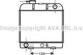 Ava Quality Cooling PE 2008 - Радиатор, охлаждане на двигателя vvparts.bg