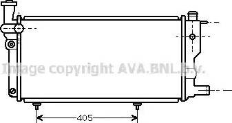 Ava Quality Cooling PE 2109 - Радиатор, охлаждане на двигателя vvparts.bg