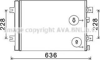 Ava Quality Cooling RT5467D - Кондензатор, климатизация vvparts.bg
