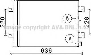 Ava Quality Cooling RT 5467 - Кондензатор, климатизация vvparts.bg