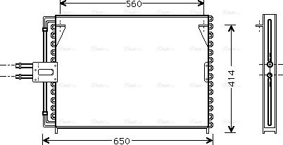 Ava Quality Cooling RT 5189 - Кондензатор, климатизация vvparts.bg