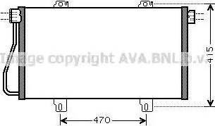 Ava Quality Cooling RT 5352 - Кондензатор, климатизация vvparts.bg