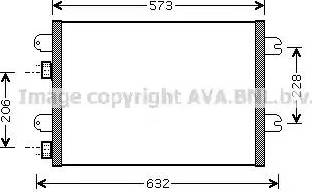 Ava Quality Cooling RT 5317 - Кондензатор, климатизация vvparts.bg