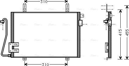 Ava Quality Cooling RT 5221 - Кондензатор, климатизация vvparts.bg