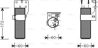 Ava Quality Cooling RT D355 - Изсушител, климатизация vvparts.bg