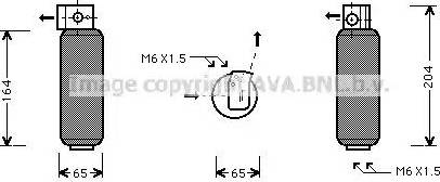 Ava Quality Cooling RT D252 - Изсушител, климатизация vvparts.bg