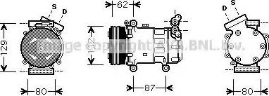 Ava Quality Cooling RT K331 - Компресор, климатизация vvparts.bg