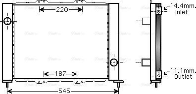 Ava Quality Cooling RT M388 - Охлаждащ модул vvparts.bg