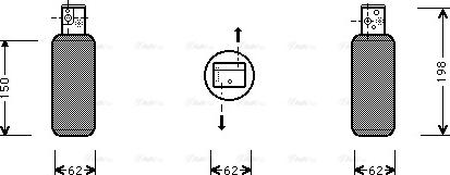 Ava Quality Cooling SB D044 - Изсушител, климатизация vvparts.bg