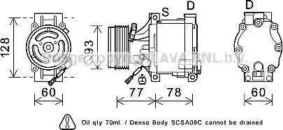 Ava Quality Cooling SUK100 - Компресор, климатизация vvparts.bg