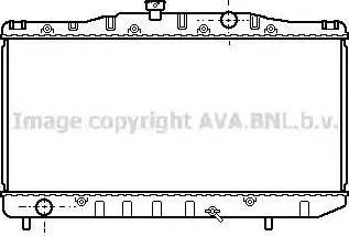 Ava Quality Cooling TO 2061 - Радиатор, охлаждане на двигателя vvparts.bg