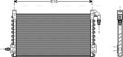 Ava Quality Cooling VL 5014 - Кондензатор, климатизация vvparts.bg