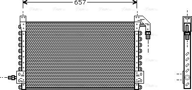 Ava Quality Cooling VL 5015 - Кондензатор, климатизация vvparts.bg