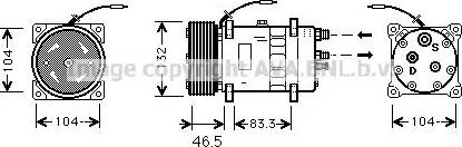 Ava Quality Cooling VLK026 - Компресор, климатизация vvparts.bg