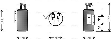 Ava Quality Cooling VND169 - Изсушител, климатизация vvparts.bg