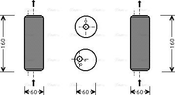 Ava Quality Cooling VND293 - Изсушител, климатизация vvparts.bg