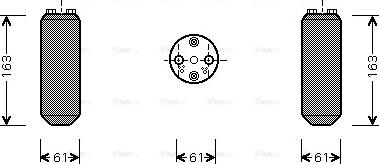 Ava Quality Cooling VO D104 - Изсушител, климатизация vvparts.bg