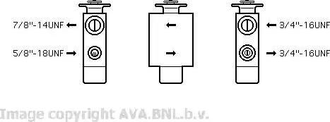 Ava Quality Cooling VW 1101 - Разширителен клапан, климатизация vvparts.bg