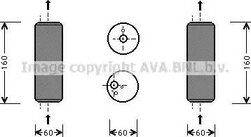 Ava Quality Cooling VW D293 - Изсушител, климатизация vvparts.bg