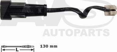 AVS Autoparts 340313 - Предупредителен контактен сензор, износване на накладките vvparts.bg