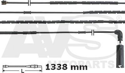 AVS Autoparts 340775 - Предупредителен контактен сензор, износване на накладките vvparts.bg