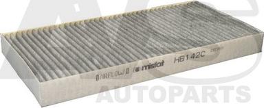 AVS Autoparts HB142C - Филтър купе (поленов филтър) vvparts.bg