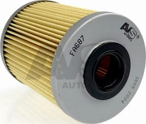 AVS Autoparts FA687 - Горивен филтър vvparts.bg