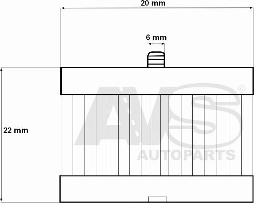 AVS Autoparts G277 - Горивен филтър vvparts.bg