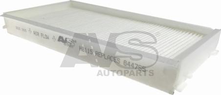 AVS Autoparts HB115 - Филтър купе (поленов филтър) vvparts.bg