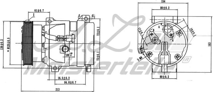 A.Z. Meisterteile AZMT-45-041-1070 - Компресор, климатизация vvparts.bg