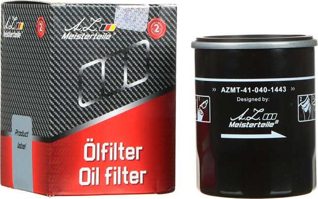 A.Z. Meisterteile AZMT-41-040-1443 - Маслен филтър vvparts.bg