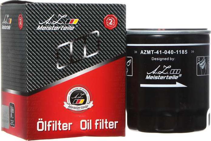 A.Z. Meisterteile AZMT-41-040-1185 - Маслен филтър vvparts.bg