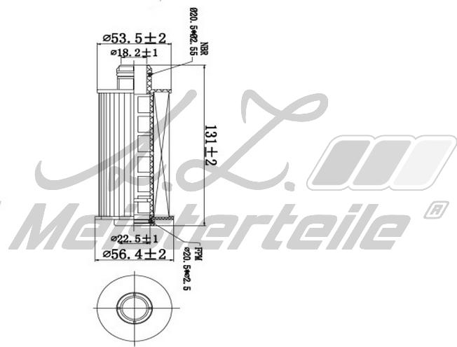 A.Z. Meisterteile AZMT-41-040-1346 - Маслен филтър vvparts.bg