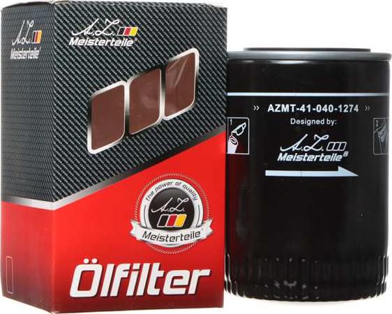 A.Z. Meisterteile AZMT-41-040-1274 - Маслен филтър vvparts.bg