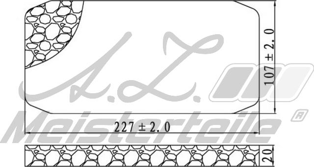 A.Z. Meisterteile AZMT-41-010-1490 - Филтър купе (поленов филтър) vvparts.bg