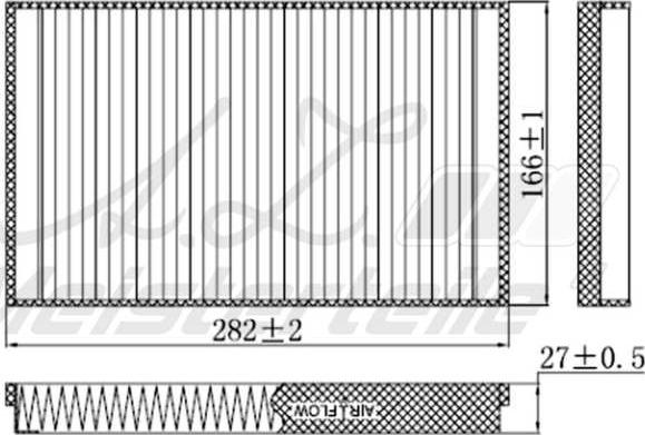 A.Z. Meisterteile AZMT-41-010-1469 - Филтър купе (поленов филтър) vvparts.bg