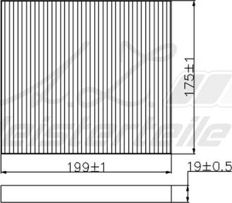 A.Z. Meisterteile AZMT-41-010-1466 - Филтър купе (поленов филтър) vvparts.bg