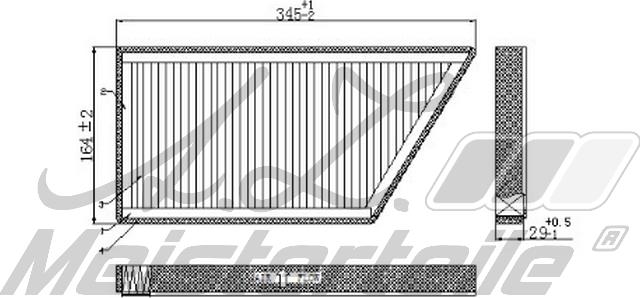 A.Z. Meisterteile AZMT-41-010-1676 - Филтър купе (поленов филтър) vvparts.bg