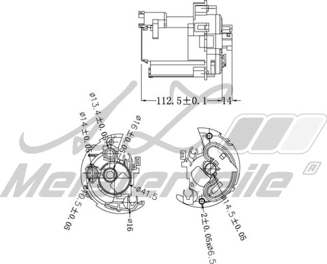 A.Z. Meisterteile AZMT-41-020-1444 - Горивен филтър vvparts.bg