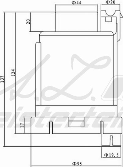 A.Z. Meisterteile AZMT-41-020-1404 - Горивен филтър vvparts.bg