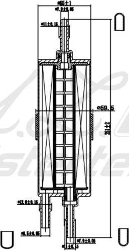 A.Z. Meisterteile AZMT-41-020-1399 - Горивен филтър vvparts.bg